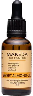 Makeda Botanics Ulei de bază Migdale dulci, 30 ml