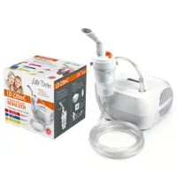 Aparat aerosoli Little Doctor LD - 220 mC, nebulizator cu compresor, design compact, 3 moduri de nebulizare, masca bebelusi, copii si adulti, alb