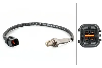 Sonda lambda (numar fire 4, 380mm) potrivit MERCEDES A (W168), C (CL203), C T-MODEL (S203), C (W203), C (W204), CLK (C209), E (W211); VOLVO S60 I, V40, XC90 I; AUDI A3, A6 C6 0.8-5.0 05.97