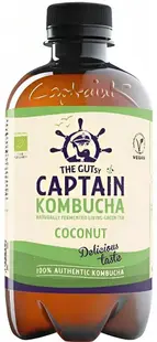 Kombucha cu cocos, 400 ml, Captain Kombucha