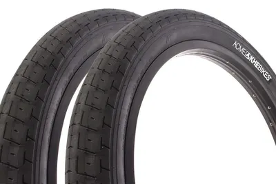 Set cauciucuri BMX KHE ACME 20 inch x 2,40 inch negru