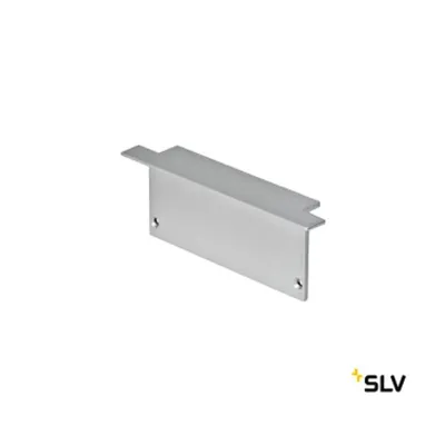End caps for GLENOS ALU RECESSED PROFILE,silvergrey,2 pieces