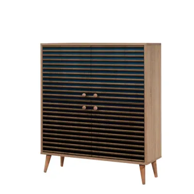 Comoda MULTILUX 222, stejar sonoma, 95x36x111 cm