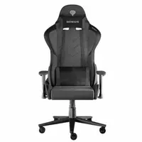 Scaun Gaming Genesis Nitro 550 G2, Synthetic PU + Textil, Reglabil pe Înălțime, Spătar 135°, 150 kg, Roți 60 mm, Gri