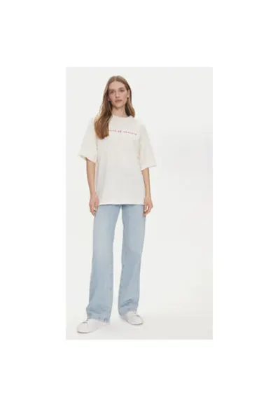Tricou dama 10337839 - Bumbac organic - 65499 - Alb