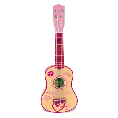 Chitara Clasica 55 cm, Bontempi, Cu 6 corzi, 36 luni +, Pink