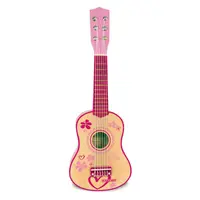 Chitara Clasica 55 cm, Bontempi, Cu 6 corzi, 36 luni +, Pink