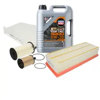 Pachet schimb ulei BRONZE Liqui Moly 5L+ filtre Purro pentru grupul VAG - VW AUDI SKODA SEAT 1.9TDI, 2.0TDI