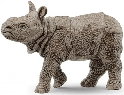 Jucărie pentru copii Schleich Wild Life - Rinocer indian - pui