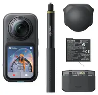 Cameră de acțiune Insta360 – X6 Essentials Bundle, 8K, neagră