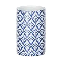 Suport din ceramică pentru periuțe Wenko Lorca, albastru
