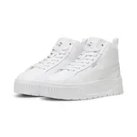 Tenisi Karmen II Mid Femei PUMA White Silver Metallic