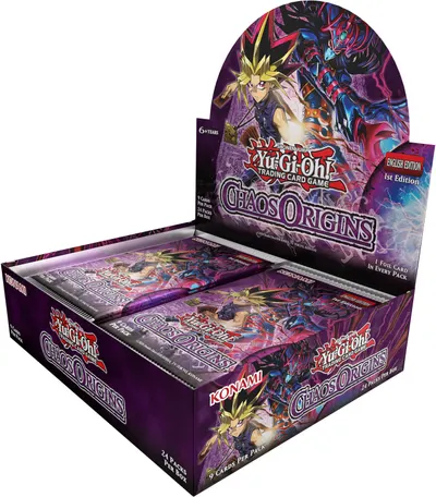 Yu-Gi-Oh! Chaos Origin Booster Display