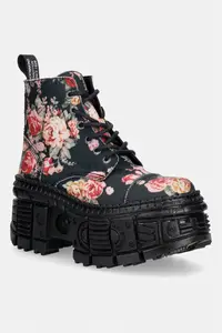 New Rock bocanci cu platformă pentru femei ECO FLOR, TANK CASCO