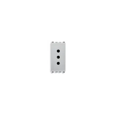 Priza Secury 2P+T Standard Italian 250V gri