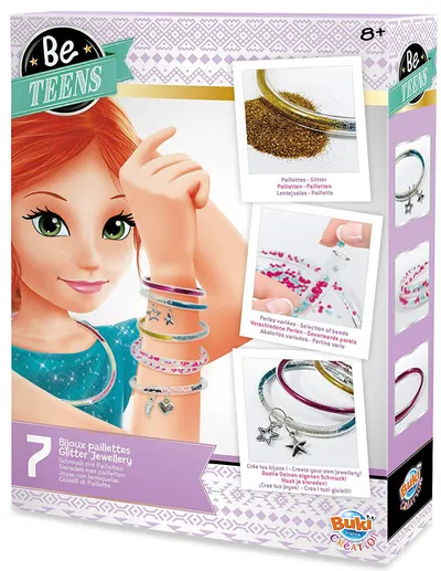 Set creativ Buki Be Teens - Fa-ti singur bijuterii elegante
