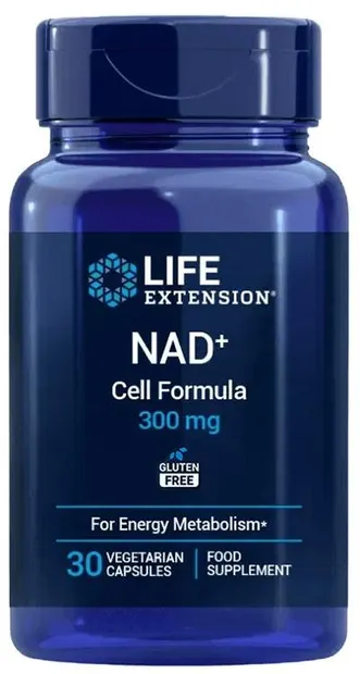 Formulă celulară NAD+, 300 mg, 30 capsule, Life Extension