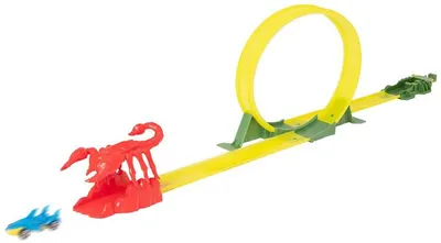 Set de joacă HTI Teamsterz - Pista Scorpion, cu mașina