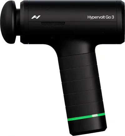 Aparat de masaj Hyperice - Hypervolt Go 3, 5 viteze, negru