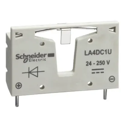TeSys Deca, modul supresor, diode, 12...250V CC