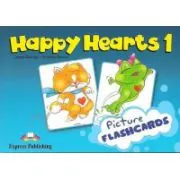 Happy Hearts 1, Picture flashcards. Curs de limba engleza pentru prescolari