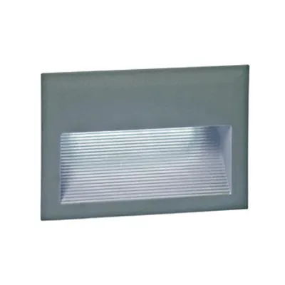 Cave Square LED, 2,7W, 3000K, IP54, gri, incl driver