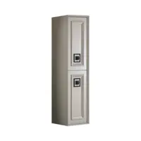 Dulap baie suspendat Arma gri mat 35x140 cm