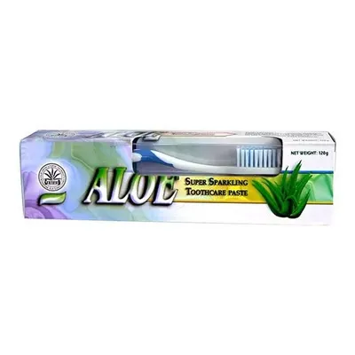 Pasta de Dinti Aloe Vera 120gr+periuta
