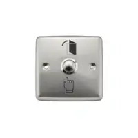 Buton cerere iesire ZKTeco ACC-PUSH-EX801B, NO/NC, 500.000 actionari, aparent