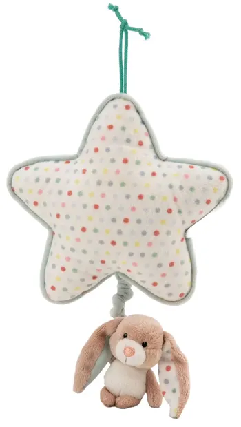 Jucărie muzicală Nici - Iepurașul Fela, 21 х 20 cm