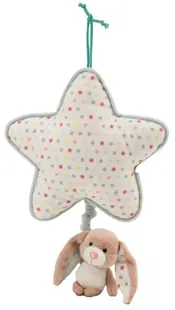 Jucărie muzicală Nici - Iepurașul Fela, 21 х 20 cm