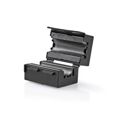 Filtru ferita pentru cablu cu diametru max 6.5mm, Nedis CVGB48914BK