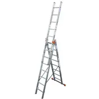 Scara multifunctionala din aluminiu Monto Tribilo, 3x9 trepte