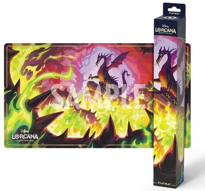 Covoraș de joc de cărți Ravensburger - Disney Lorcana TCG: Dragon Fire
