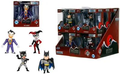Figurină Jada Toys - DC Batman Animated, Wave 2, 6.35 cm, sortiment