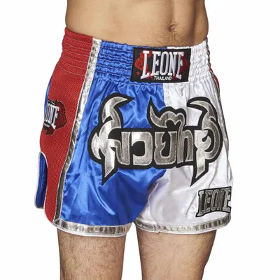 Short kickboxing Leone Thai Siam Albastru
