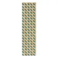 Covor tip traversă galben/verde 60x230 cm Carlos Circle Geo – Flair Rugs