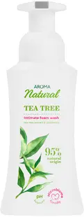 Aroma Natural Spumă intimă cu arbore de ceai, 300 ml
