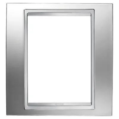 Placa ornament CProiector HORUS LUX - Standard englez - METALLISED TECHNOPOLYMER - 1 modul - CHROME - CProiector HORUS
