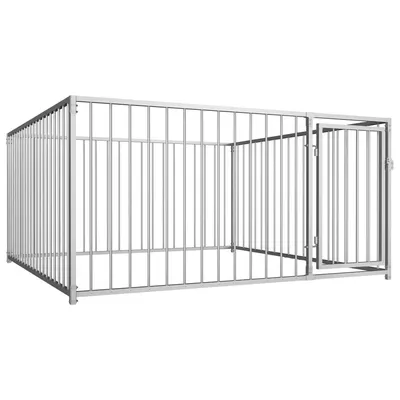Gossi padoc de caini pentru exterior, 200 x 200 x 100 cm