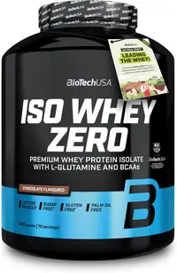 Iso Whey Zero, ciocolată, 1816 g, BioTech USA
