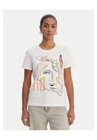 Tricou dama - Alb - bumbac 100 - Alb