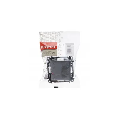 Intrerupator cap scara Valena Life - 10 AX 250 V~ - cu Capac - aluminiu
