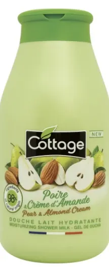 Cottage Cremă de duș Pear & Almond, 250 ml