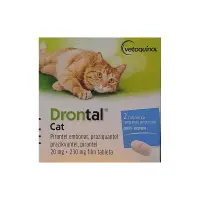Drontal Pisica, 2 tablete
