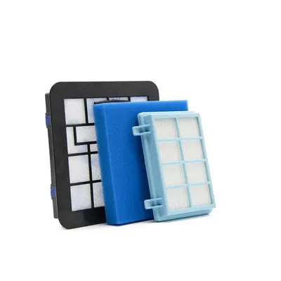 Set filtre FC8010 PAA-home compatibile cu Philips PowerPro Compact si Active, filtrare eficienta, 3 piese