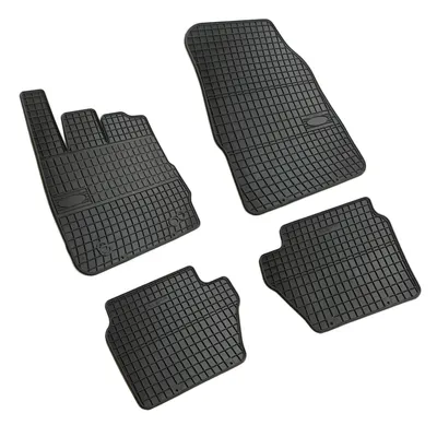 Set covorase auto din cauciuc Ford Fiesta 7 2008-2017, presuri FROGUM, negre, 4 buc.