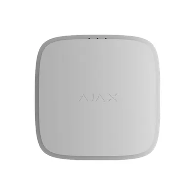 Detector de fum wireless adresabil Ajax FireProtect, EN54, 868.0 - 922.0 MHz, tamper, alb