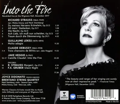 Into the Fire - Live at Wigmore Hall (December 2017)