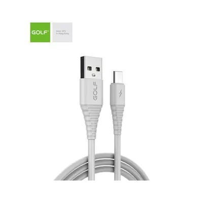 Cablu incarcare micro USB 3A ALB, 64m GOLF